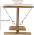 Ring Toss Games for Adults, Fun Hook and Ring Game, Handmade Wooden Interactive Game for Home, Bars and Party Classic Large Size...